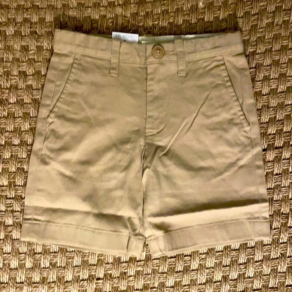 J. Crew Crewcuts NWT boys khaki shorts